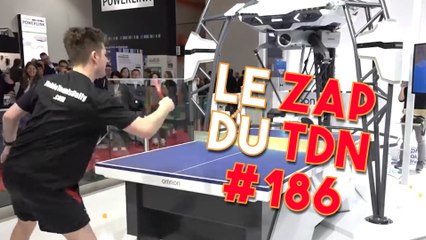 Ce joueur professionnel de tennis de table se fait battre par un robot ! Le Zap du TDN #186