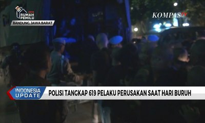Polisi Tangkap 619 Pelaku Vandalisme Saat Perayaan Hari Buruh di Bandung