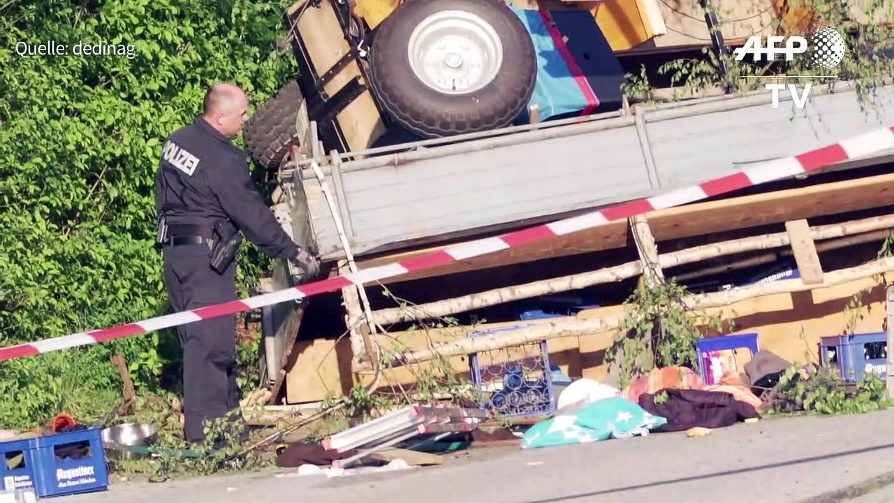 Viele Verletzte bei Maibaumtour in Bayern