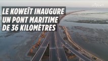 Le Koweït inaugure un pont maritime de 36 kilomètres
