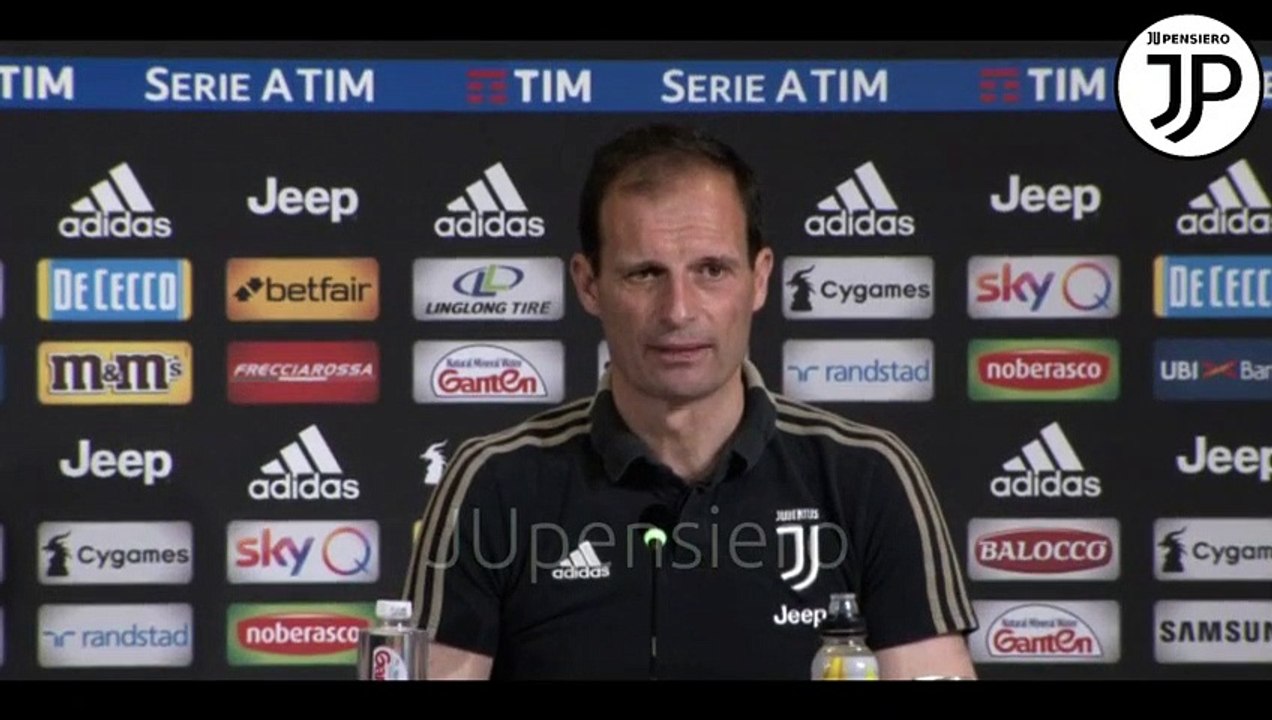 Conferenza stampa ALLEGRI pre JUVENTUS-TORINO: "L'incontro con Agnelli e le voci su Conte... Rugani Out, su CRISTIANO RONALDO e MESSI..." | 02.05.2019 Derby JUVE-TORO