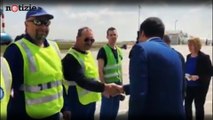La visita di Matteo Salvini in Ungheria: perlustrazione in elicottero | Notizie.it