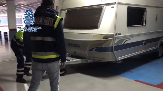 Operación contra el tráfico ilegal de coches de alta gama