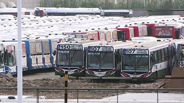 Huelga y marchas por políticas económicas de Macri en Argentina