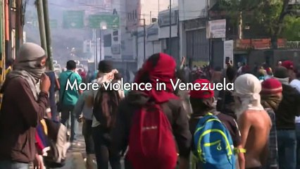 Rioting breaks out in Venezuela amid 'attempted coup'