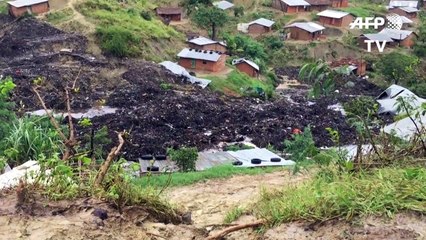 انهيار جبل نفايات يفاقم مشقات سكان حيّ في موزمبيق ضربه الإعصار