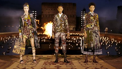 شاهدي عرض أزياء Dior Cruise 2020 في المغرب