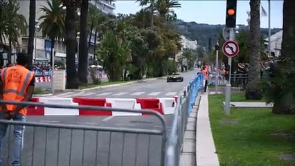 Demonstration formule 1 à Nice