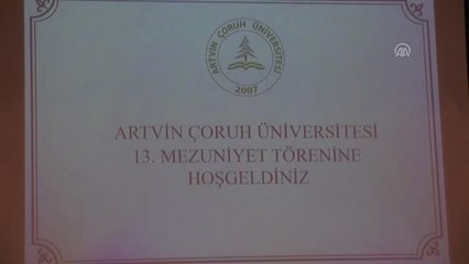 Açü'de Mezuniyet Töreni - Artvin