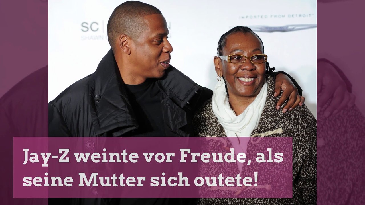Jay-Z weinte vor Freude, als seine Mutter sich outete!