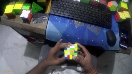 normal average of 5 in 5x5 ll JFF CUBER