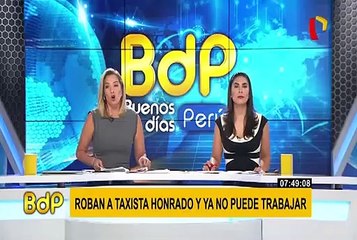 SJL: taxista pide ayuda tras robo de autopartes de su vehículo