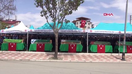 Kahramanmaraş 1 Mayıs Kutlamasına Giderken Kazada Ölen 5 Kişi Toprağa Verildi