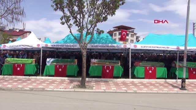 Kahramanmaraş 1 Mayıs Kutlamasına Giderken Kazada Ölen 5 Kişi Toprağa Verildi