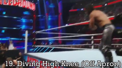 Top 30 Moves Of Seth Rollins 2016