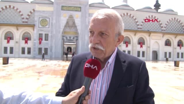 İstanbul-Resmi Açılışı Yarın Yapılacak Çamlıca Camii Havadan Görüntülendi