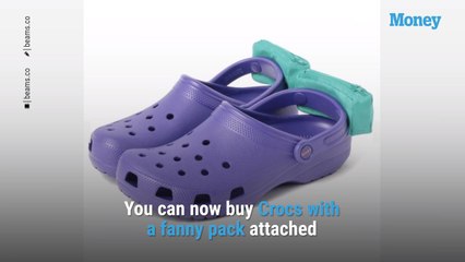 These Crocs Have Tiny Fanny Packs For Your Keys and Credit Cards