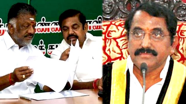 ஓ.பி.எஸ். - இ.பி.எஸ்.மீது கடும் அதிருப்தியில் இருக்கும் செ.ம.வேலுச்சாமி