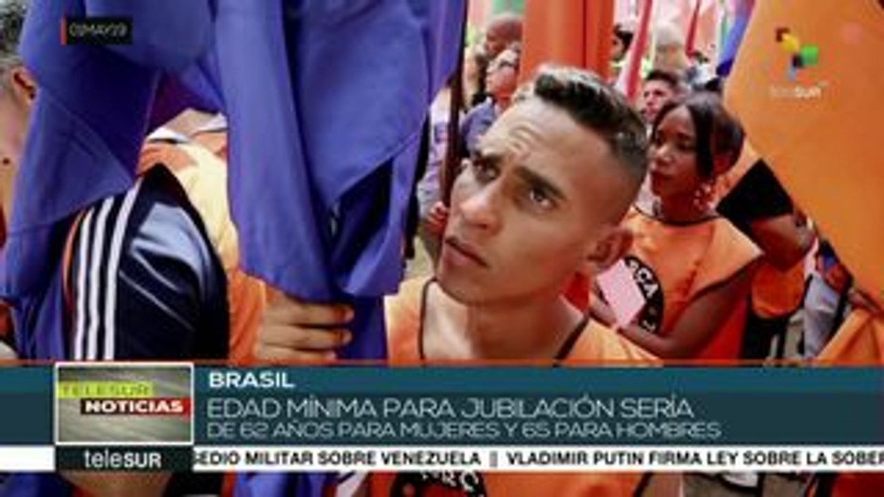 Brasil: obreros y movimientos sociales marchan unidos este 1 de mayo