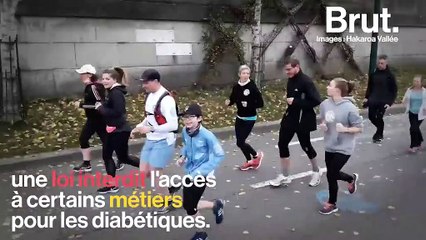 Diabétique, il se lance des défis sportifs pour lutter contre les préjugés