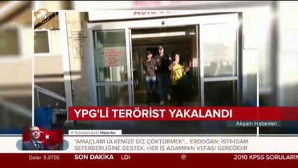YPG'nin sözde komutanı İzmir'de yakalandı