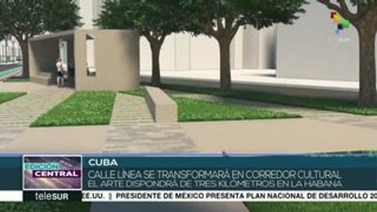 Cuba: avanza proyecto del Corredor Cultural en la Calle Línea