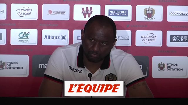 Vieira «Atal doit savourer ces moments» - Foot - L1 - Nice