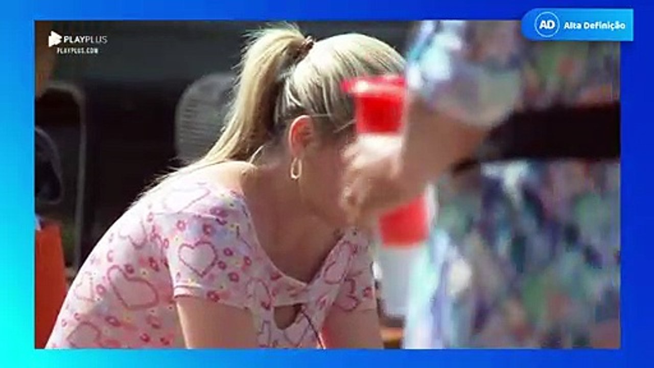 Faby se desespera com aranha