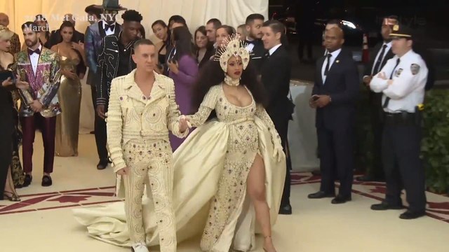 Right Now: Cardi B Met Gala 2018 Red Carpet