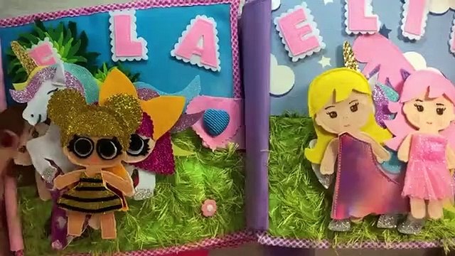 Minik büyücü ve Unicorn’ un maceraları! Elif’ in bebek evi