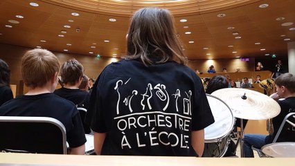 Musique avec la classe orchestre de Diemeringen