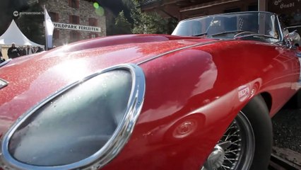 Jochen Mass im Mercedes W125 Silberpfeil am Großglockner