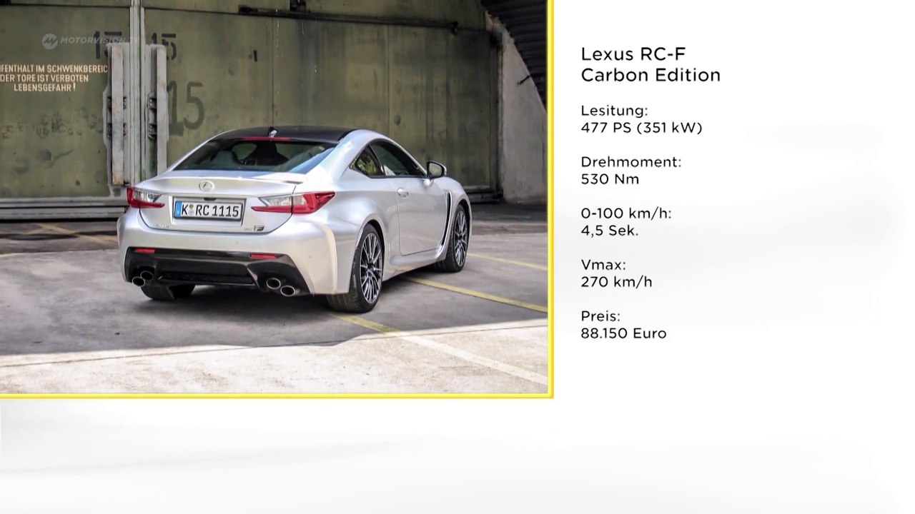 Extravaganz trifft auf V8 im Lexus RC-F