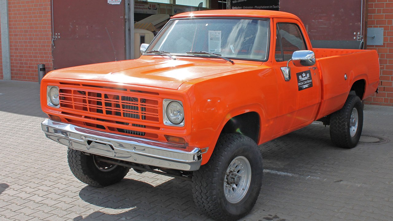 Dodge w200 - power wagon aus den 70ern