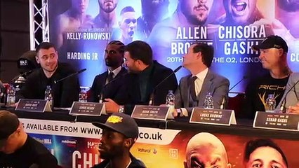 'YOU HAVE TO RENDER ME UNCONSCIOUS TO BEAT ME' - DAVE ALLEN TELLS EDDIE HEARN, WHILST BROWNE LISTENS