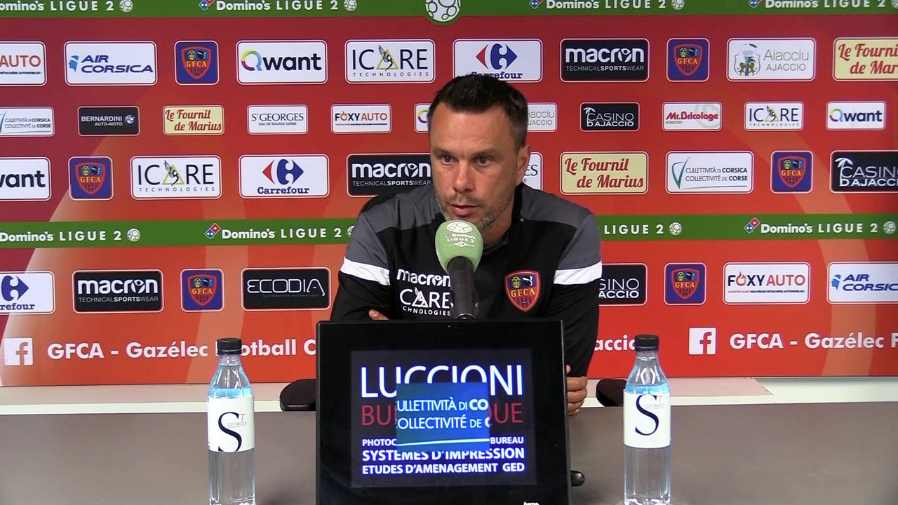 J36- le point presse du coach avant Le Havre / Gazélec