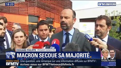 Emmanuel Macron secoue sa majorité