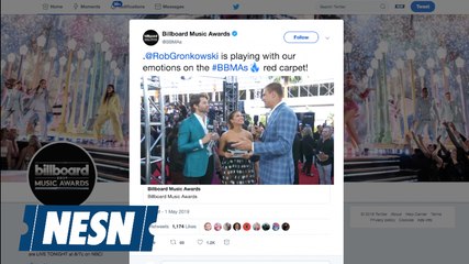 Rob Gronkowski Pops Up At The Billboard Music Awards