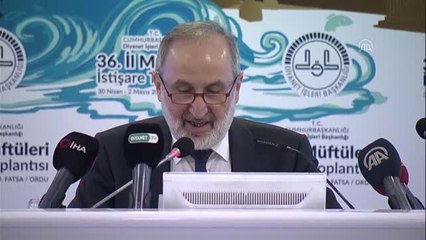 36. İl Müftüleri İstişare Toplantısı Sonuç Bildirgesi Açıklandı(2)
