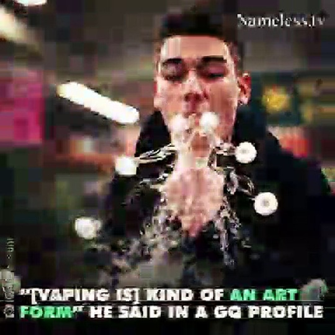 Champion de ronds de fumée... Vaping de haut niveau
