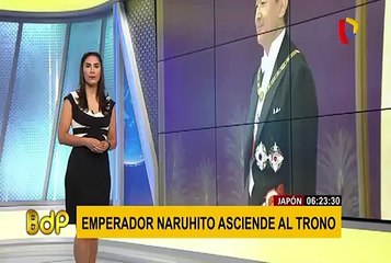En Japón empieza la nueva era del emperador Naruhito