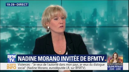Nadine Morano: "Les retraites, ce n'est pas une allocution, c'est un dû"