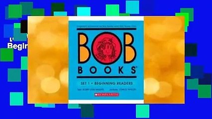 [NEW RELEASES]  BOB Books Set 1: Beginning Readers by Bobby Lynn Maslen