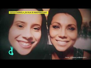 La hija de Cecilia Gabriela se independizó y así reaccionó la actriz | De Primera Mano