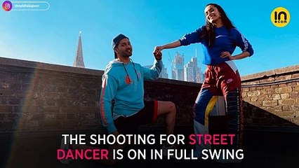 Shraddha Kapoor nails a perfect handstand despite Varun Dhawan’s attempt at distracting her!