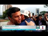 Al menos un muerto y 95 heridos dejan los enfrentamientos en Venezuela | Noticias con Francisco Zea