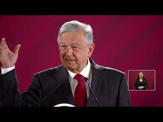 Conferencia matutina de AMLO, 01 de mayo de 2019