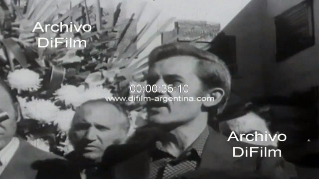 Jose Rucci - Speech Anniversary of Augusto Vandor 1973