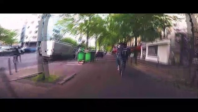 Two Teens Climbing Notre Dame