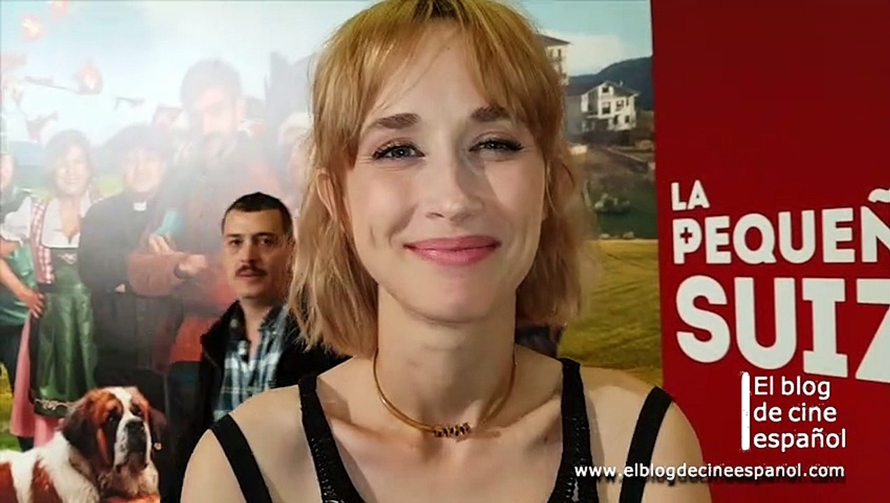 Entrevista a Ingrid García-Jonsson con motivo del estreno en cines de la comedia "La pequeña Suiza"